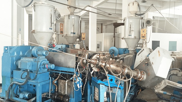 華新電線電纜擠出機